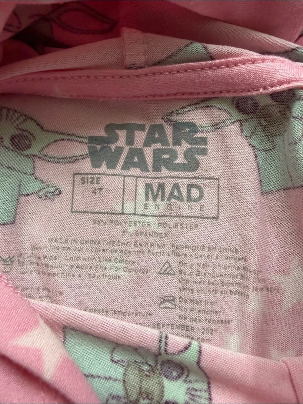 Star Wars soft pink